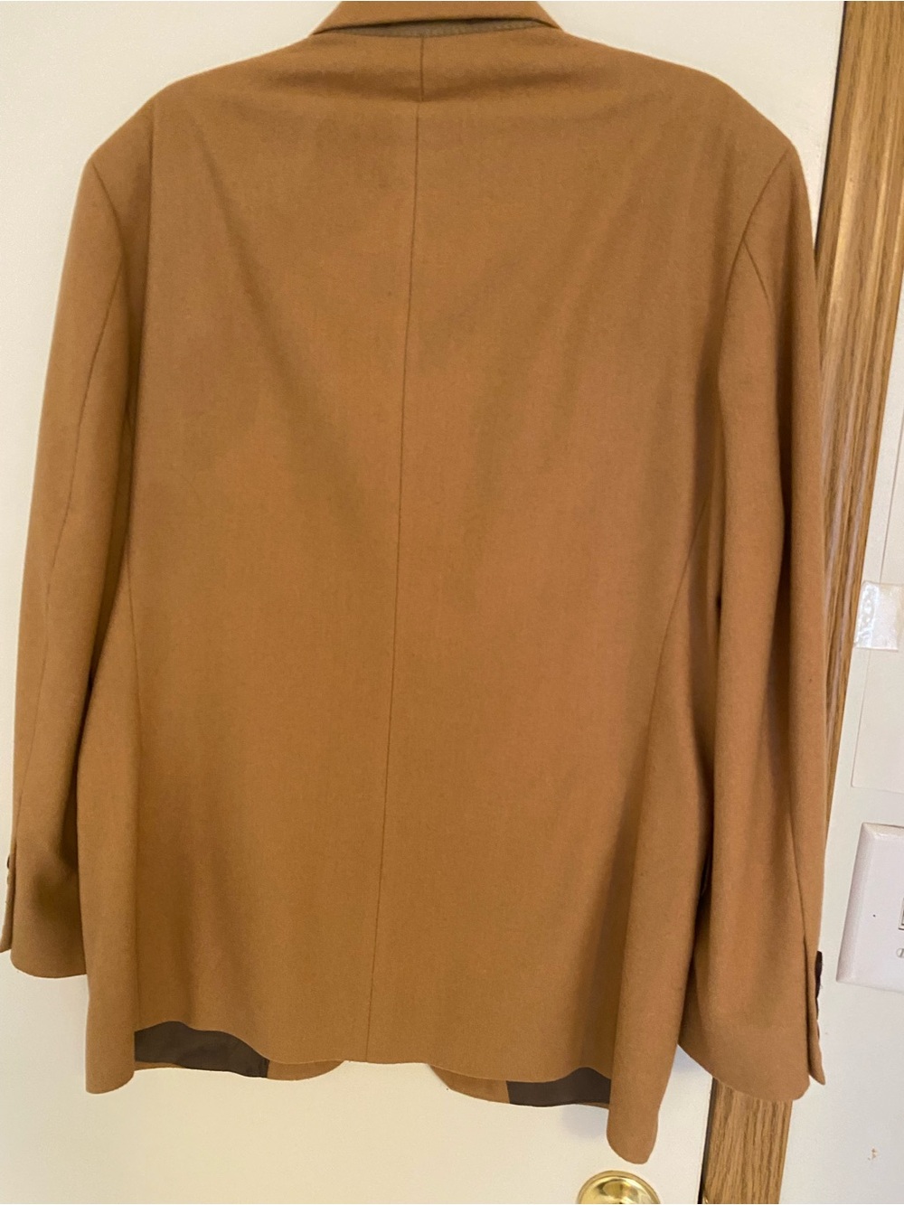 Oscar de la Renta Camel Brown Sport Coat - Picture 2 of 11
